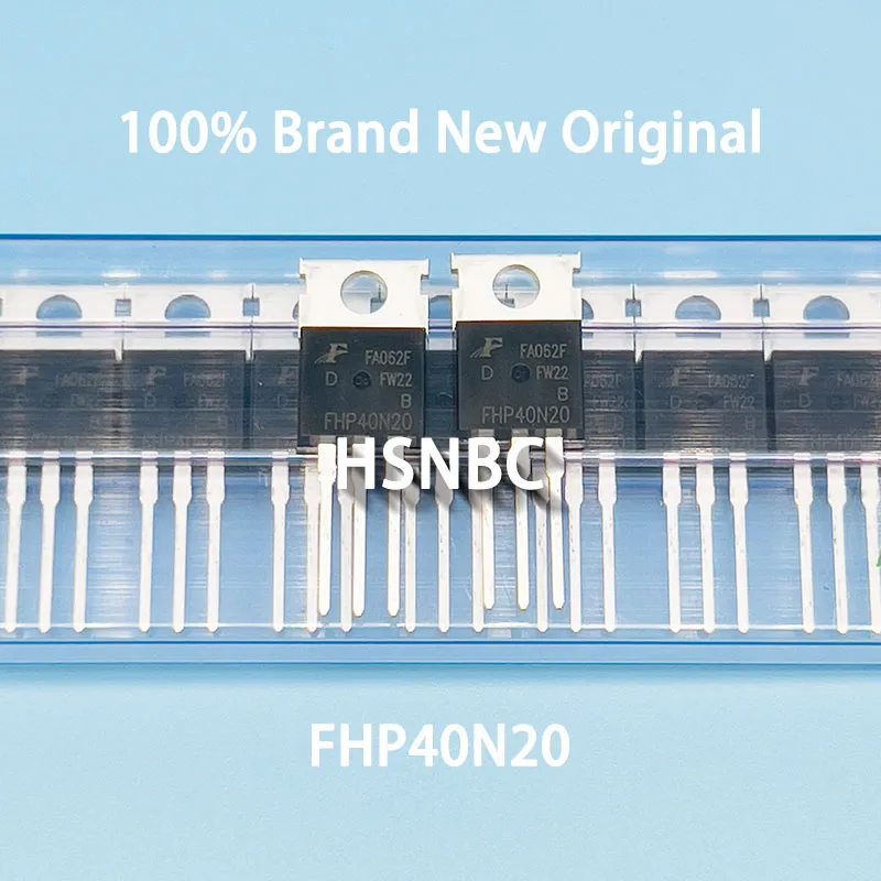 

10Pcs/Lot FHP40N20 40N20 FHP40N20D TO-220 200V 40A MOSFET N-channel Power Transistor 100% New Original