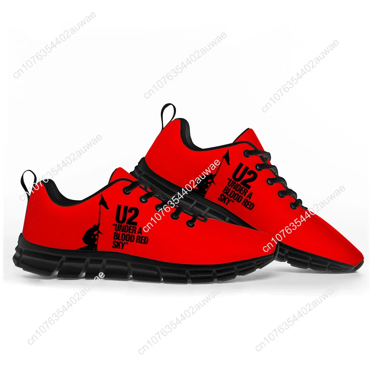 Unisex U2 Rock Band Sneakers, punk calçados esportivos, homens, mulheres, adolescentes, crianças, crianças, casual, personalizado, alta qualidade, casal, moda