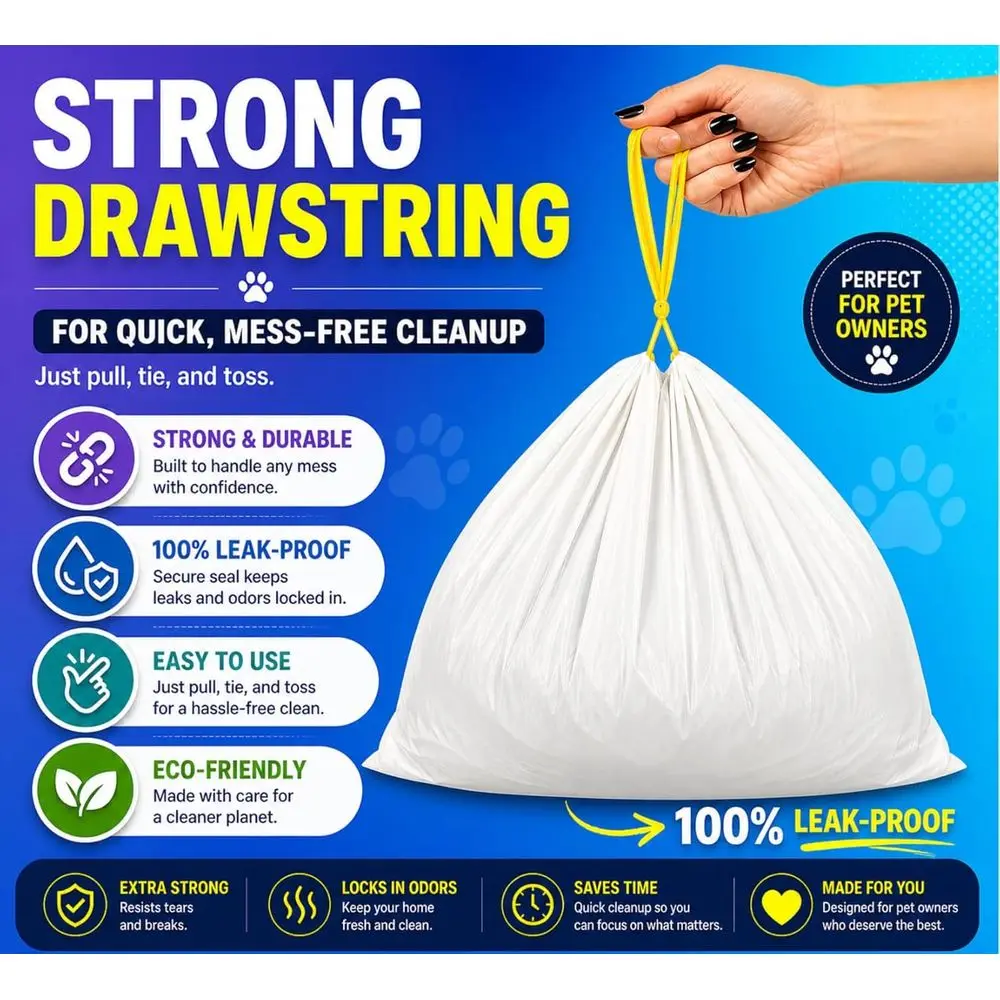 Cat Litter Box Liners XL (30 Bags) 39 x 17 Super Jumbo Scratch Resistant Extra Heavy 2 Mil Disposable Litter Box Liner Bags (30 view 4