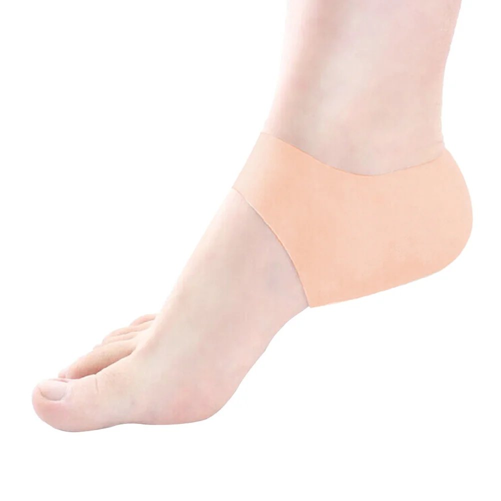 

Gel Heel Sleeves Moisturizing Silicone Foot Care Socks For Cracked Heels Pain Relief Night Use