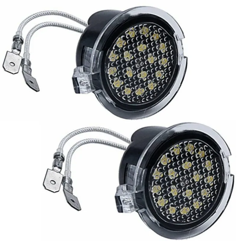 

Для Ford Focus C-Max Kuga Mondeo Mondeo Fusion Ranger Expedition F-150 Edge S-Max ANGRONG 2x светодиодный боковой светильник под зеркалом