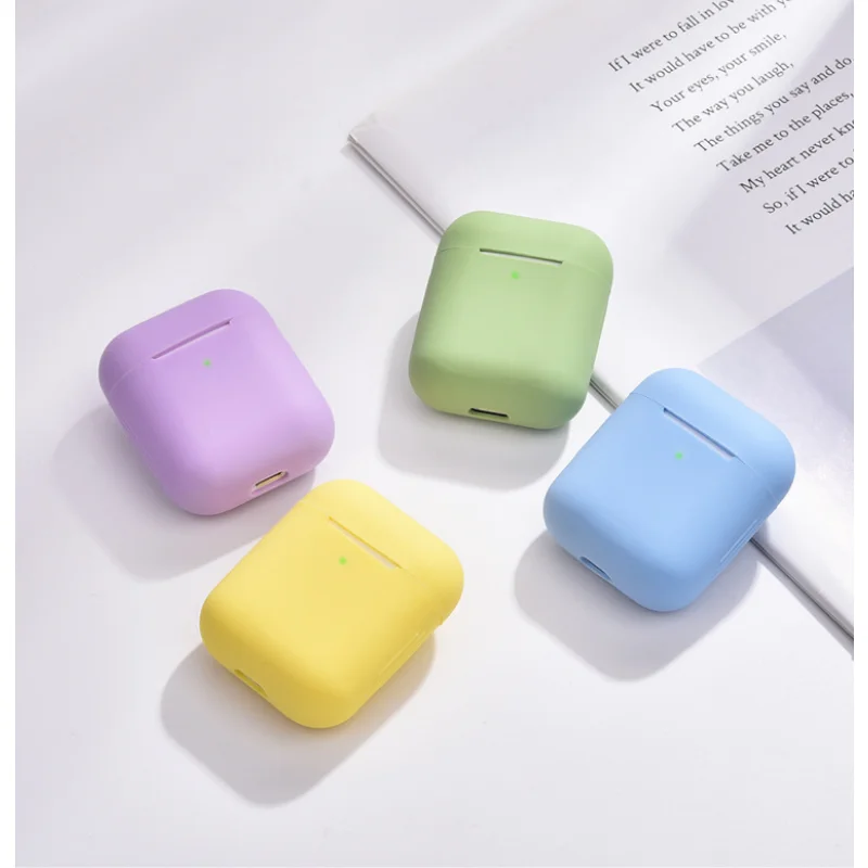 17 color Soft Silicone Protective Case For Apple Airpods 1 2 Case Air Pods Case Headphone Sleeve Airpod 1 2 Case