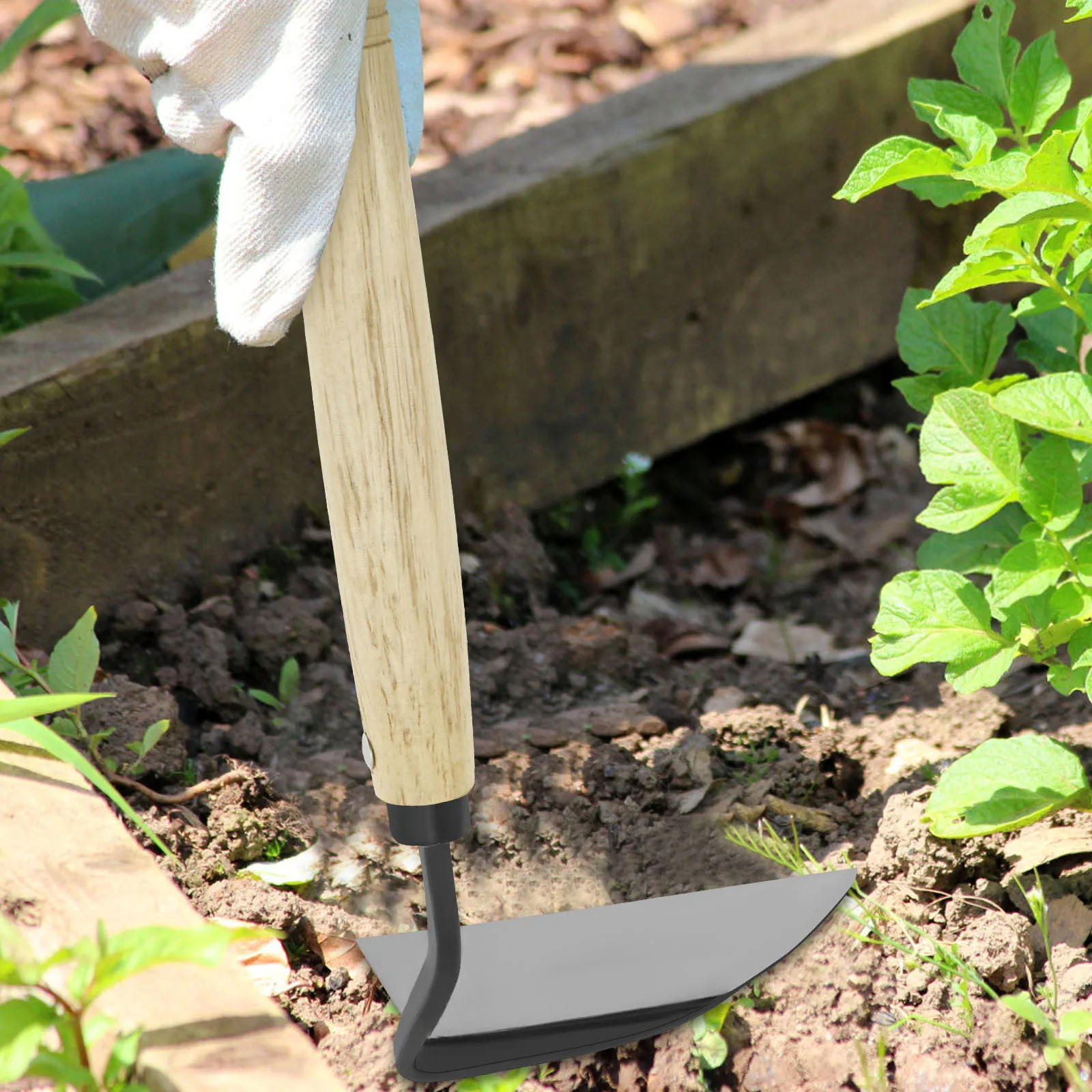 

Серп для прополки, эргономичный японский ручной съемник сорняков, углеродистая сталь, мотыга, садовый инструмент, эффективный ручной прополка в японском стиле