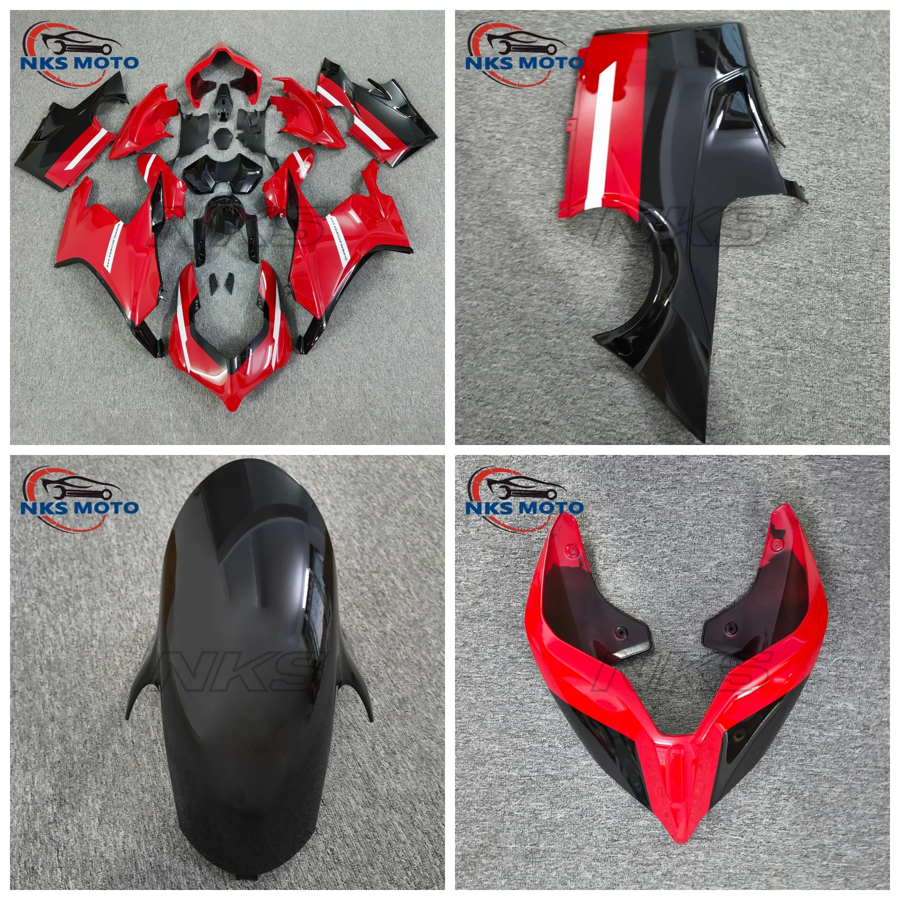 

Motorcycle For DUCATI Panigale V4S 2017 2018 2019 2020 Full Body Kits Fairings With Winglets