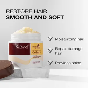 Karseell Perawatan Rambut Kolagen Deep Repair Conditioning Masker Rambut Minyak Argan Essence untuk Rambut Kering Rusak 100ml / 500ml 10 suplemen kolagen penjualan terbaik - №