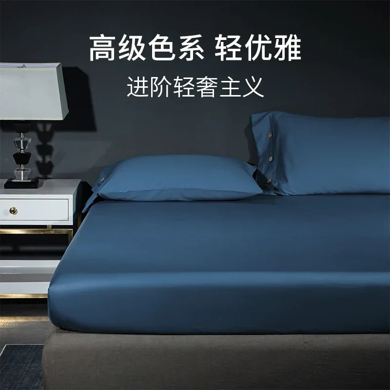 Broken code Shu 100 long-staple cotton mattress single sheet pure cotton mattress cover bed cover