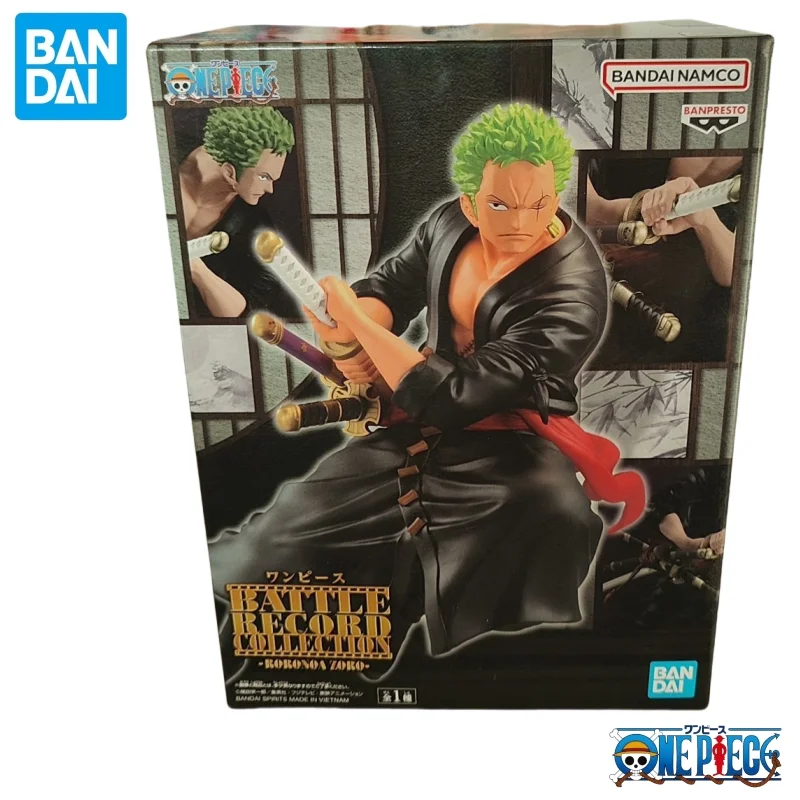 

In Stock Bandai Original Banpresto One Piece Battle Record Collection Roronoa Zoro Action Figure Model Doll Brand New Boxed