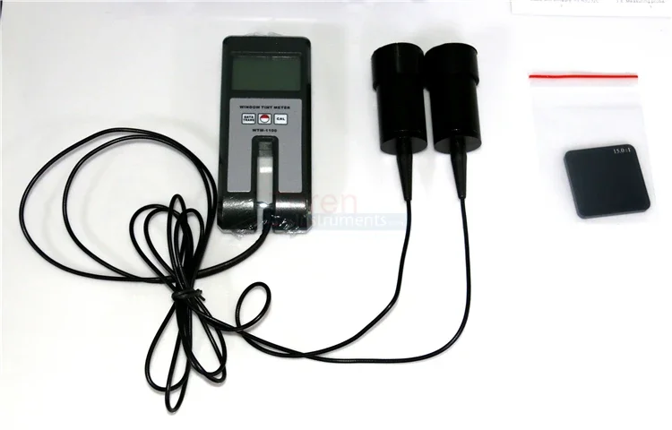 WTM1100 Portable LCD Light Transmittance Tester Car Window Tint Meter For Glass and Turbidity or Clarity Analyzer For Liquids