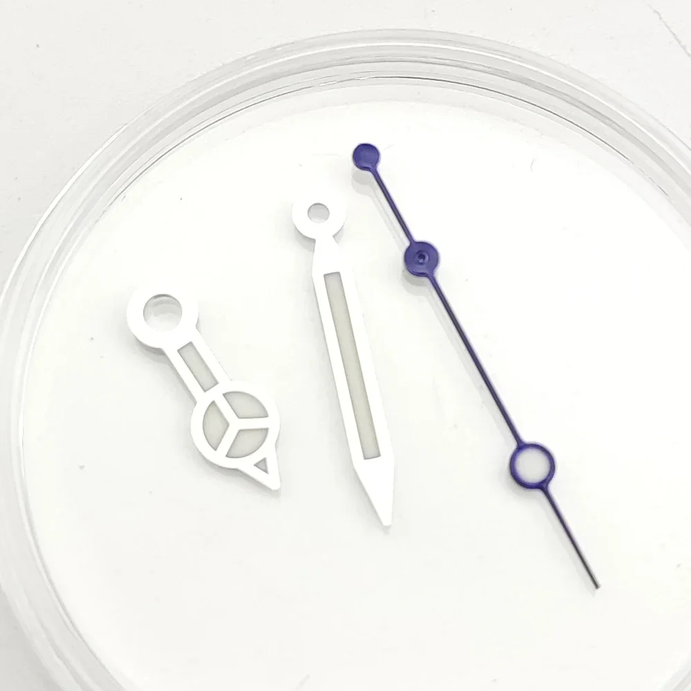 Blue Luminous NH35/NH36 Watch Hands Modified Watch Hands Accessories Replacement Parts for NH35/NH36 Mechanical Movement