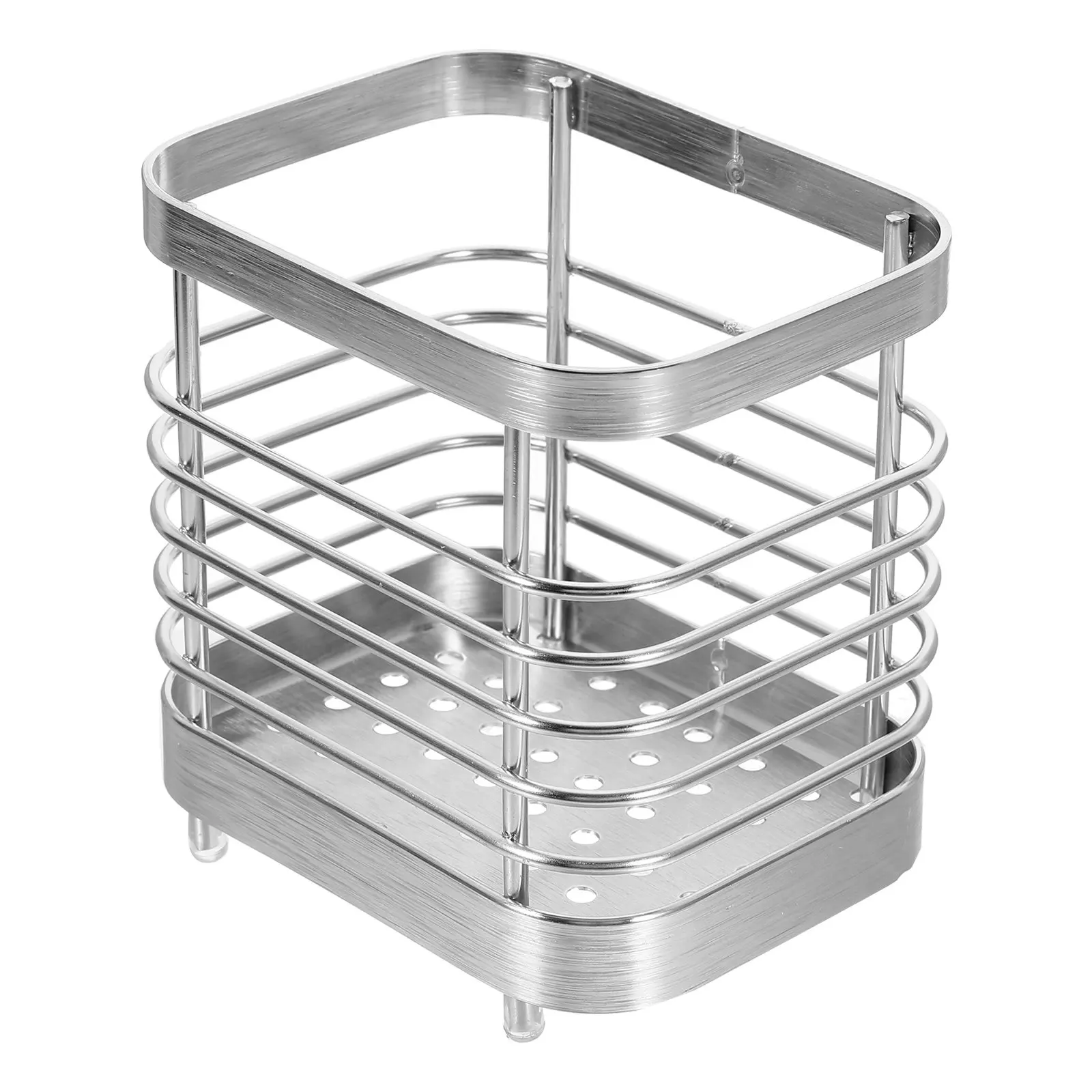 Stainless Steel Chopsticks Holder Kitchen Utensil Holder for Countertop Cutlery Organiser Stand Dishwasher Safe Compact Utensil