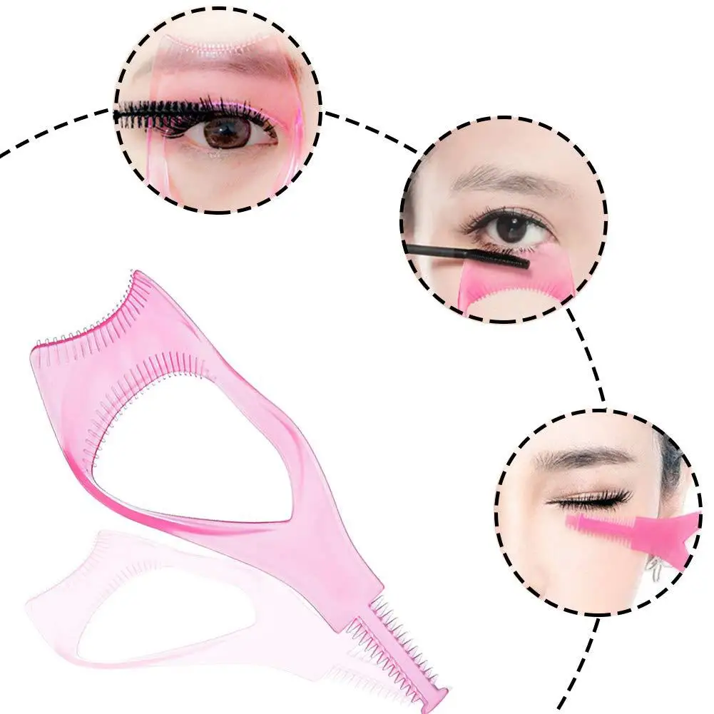 1/2PCS Eyelash Mask Applicator Mascara Shield Lashes for Painting Eyelashes Creeper Mascara Guard Eyelash Curler Makeup Tools