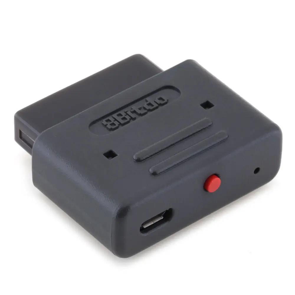 Dongle adattatore Bluetooth ricevitore retrò per SNES SF-C versione Snes per Super Nintendo originale e Super Famicom tutti i modelli