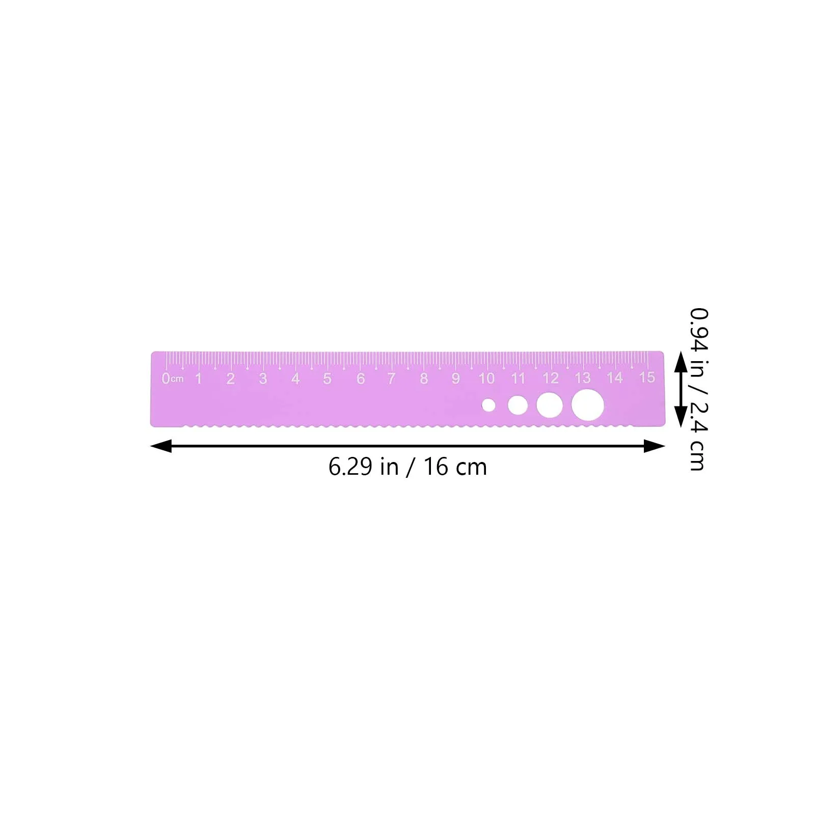 

4pcs Aluminum Alloy Set Geometry Measuring Tool Office School Stationery Kit Lightweight Measurement Ruler For Students