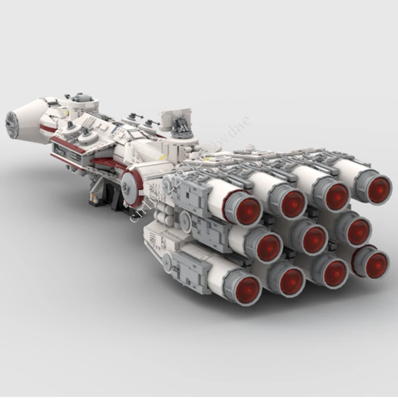 

6479PCS UCS Tantive IV Space War Military MOC SpaceShip Battle Puzzles Assembly Holiday Christmas Birthday Toy Gift for Kid Ages