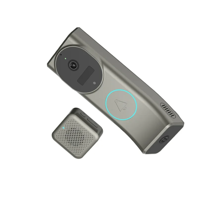 Y45A-Smart Doorbell Kit With Simulation Fake Camera Door Bell Camera Doorbell LED Flash For Homes Offices Stores