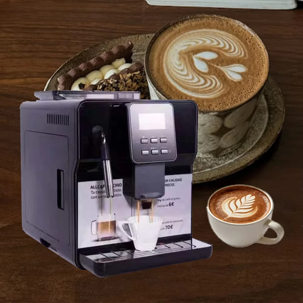 Halbautomatische Espresso-Kaffeemaschine 1250W /50Hz All-in-One Kaffeeautomat für Zuhause & Büro