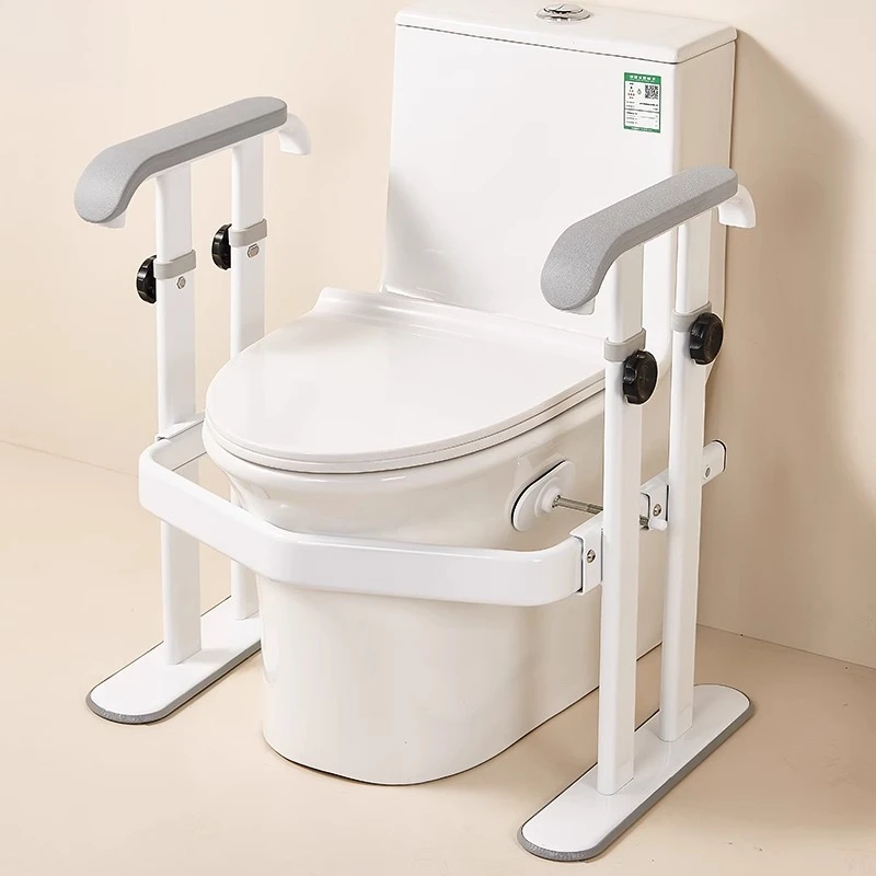 

Toilet armrest elderly safety help frame toilet the elderly toilet aid shelf railing household