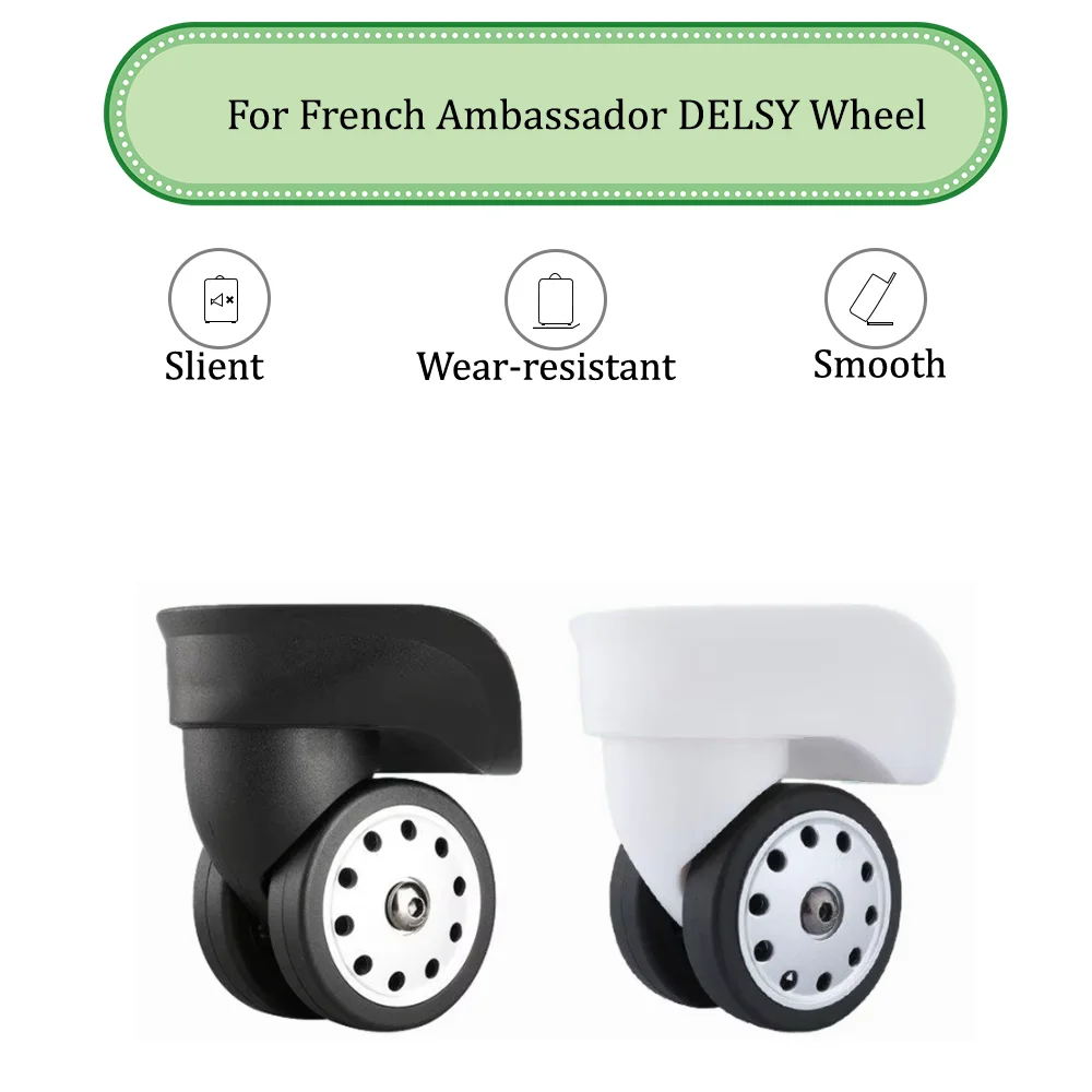 Apply To The French Ambassador DELSY Luggage Mute Universal Wheel ITO Luggage Accessories Wheel Luggage Repair Replacement Parts