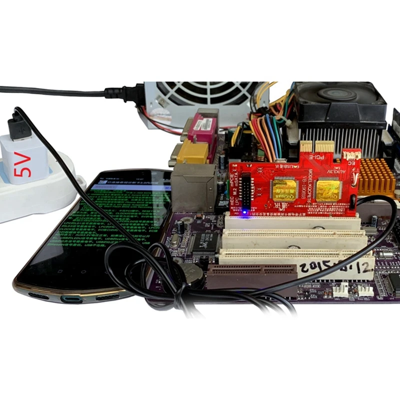 V8แล็ปท็อปเดสก์ท็อป PC Universal Diagnostic Test Debug King Post Card สนับสนุน PCI PCI-E Minipci-E LPC DDR3/4