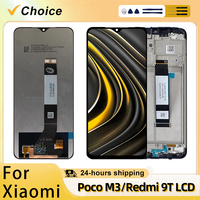 Choice For Xiaomi POCO M3 Display M2010J19CG M2010J19CI Touch Screen Digitizer For Redmi 9T LCD Display M2010J19SG Replace Parts