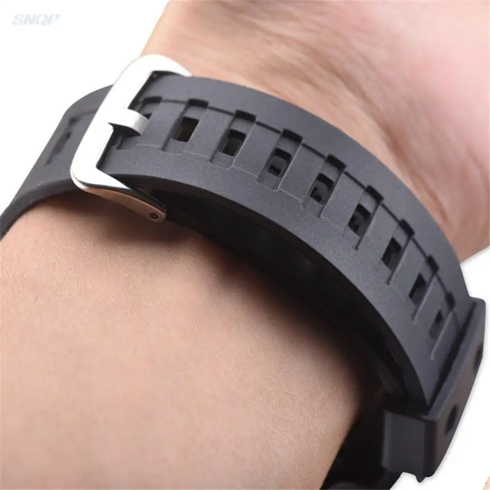 18mm Black Resin Matte Strap for Casio G-Shock AQ-S810W S800W AEQ-110W W-735H SGW-300H Sport Silicone Watch Band Accessories