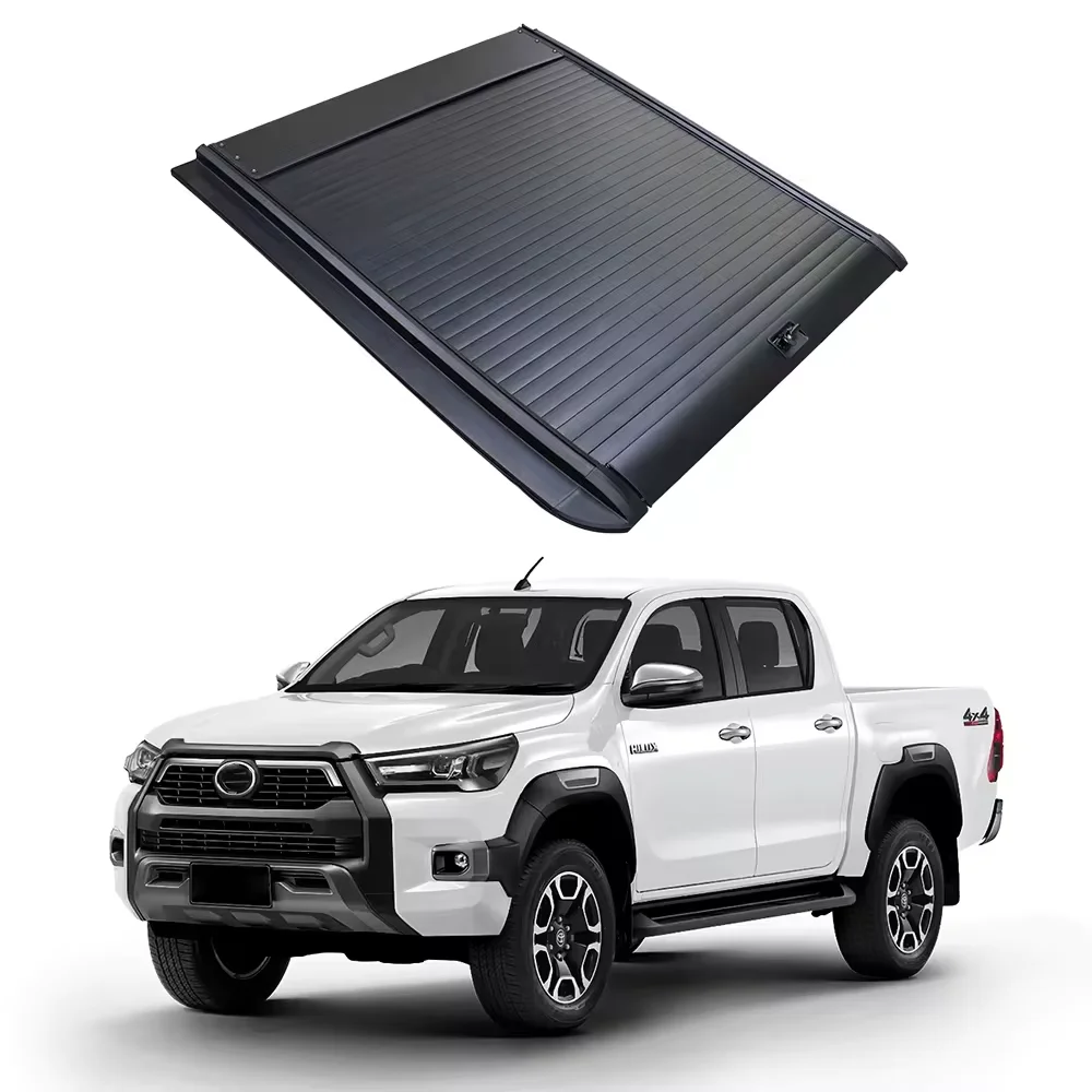 

Aluminum Alloy Electric Roller Shutter Cover for TOYOTA HILUX REVO 2016+ for 1.5 CABINNET