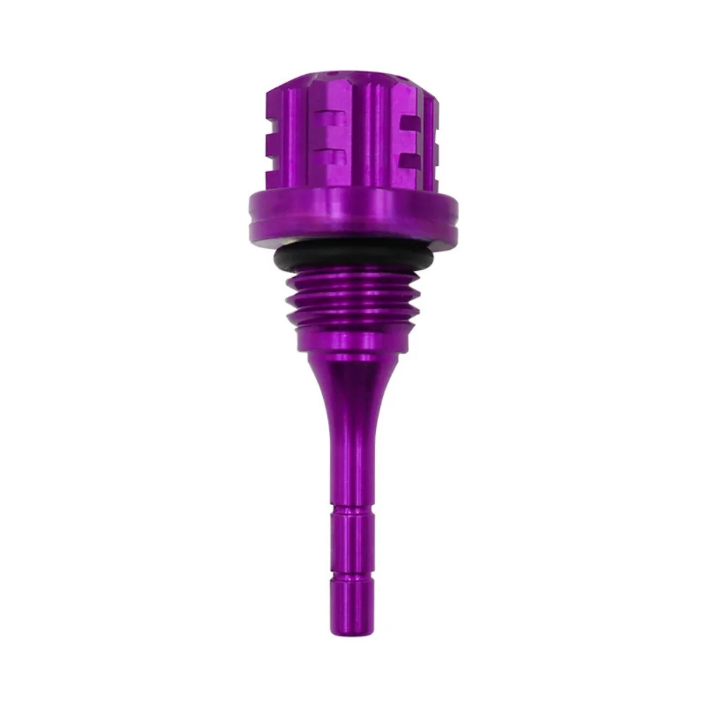 Plum Blossom Dipstick Aluminum Dipstick Street Style Enhancement Reliable Oil Dipstick For Motorcycles Motorcycle Modification