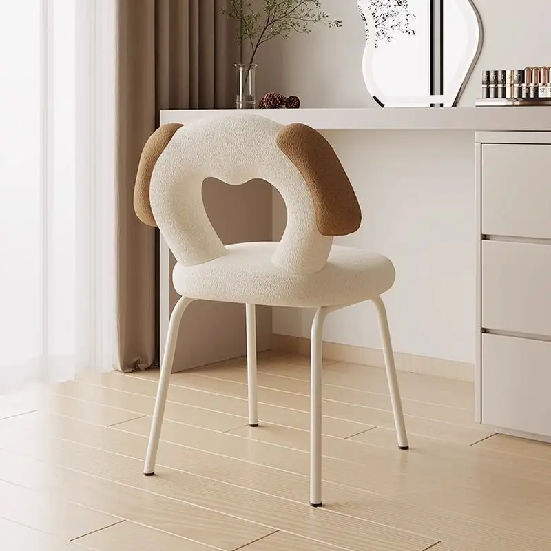 

Dog spin dinning chair rotate ins Bedroom Home Beagle restaurant nordic designer dressing Makeup stool coffee furniture