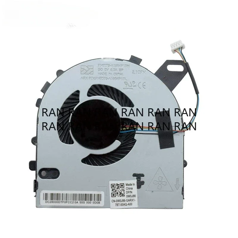 

Replacement CPU Cooling Fan for Dell 15 7560 15-7560 Vostro 5468 5568 Series Laptop DC28000ICR0 0W0J85 W0J85