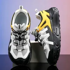 

Походная обувь с дышащей сеткой, повседневная спортивная обувь для мужчин, треккинговая обувь, противоскользящая и амортизирующая обувь, новинка 2026, мужские кроссовки