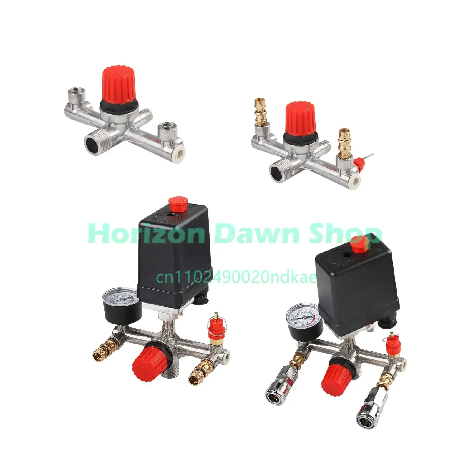 Air Compressor Pressure Switch Control Valves Durable 90-120 PSI Accessories