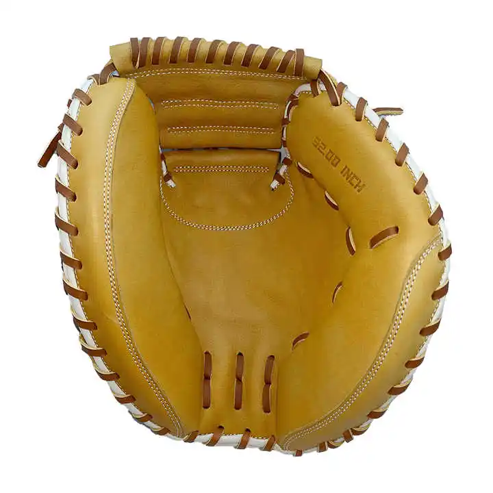 Catcher Baseball Gloves-Infield & Outfield Leather Material