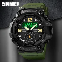 SKMEI 1637 reloj militar para hombres camuflaje impermeable estilo deportivo relojes de pulsera digitales cronómetro reloj para hombre Montre Homme 1155
