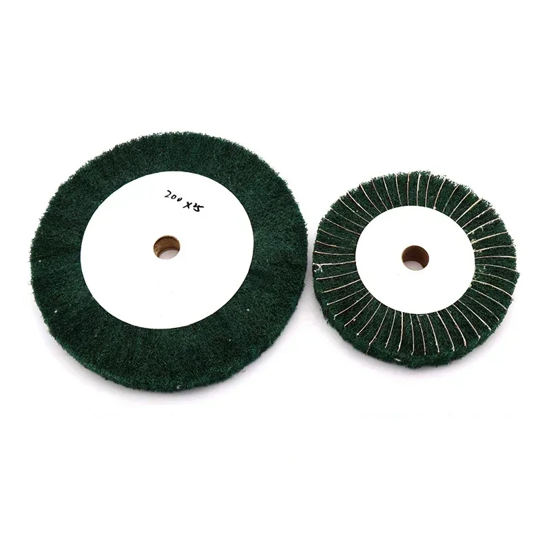 Non-woven Scouring Pad Hole Diameter: 20 for Bench Grinder Wheel