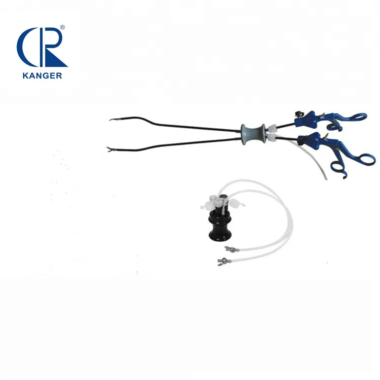 2025 Reusable laparoscopic instruments Single-hole SILS electrodes Double-action curved scissors