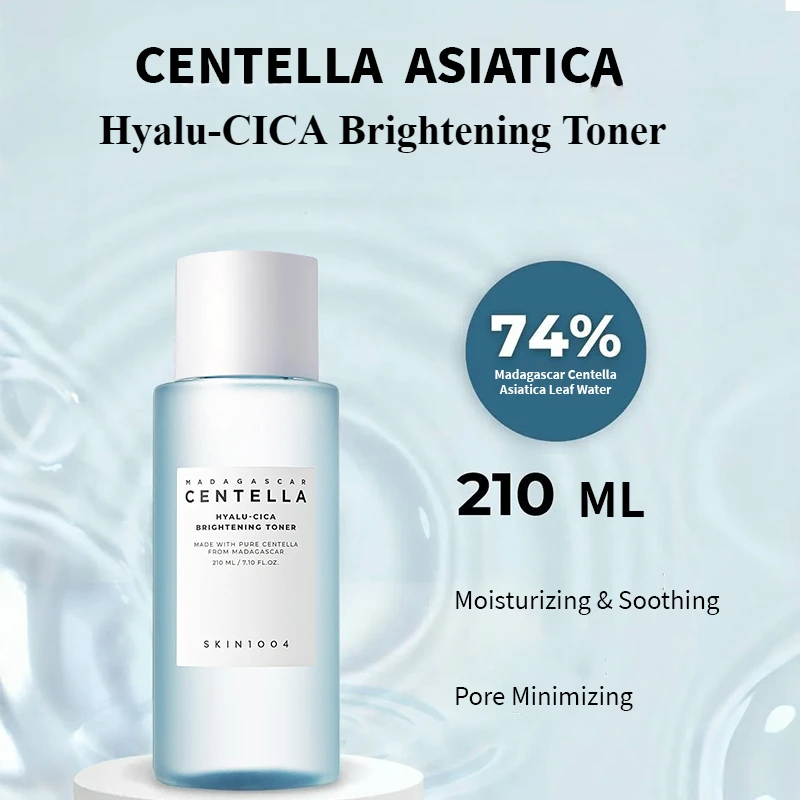 Korean Centella Hyalu-CICA Brightening Toner Blue Ampoule Niacinamide Serum and Moisturizer Cream Skincare Original Products Set