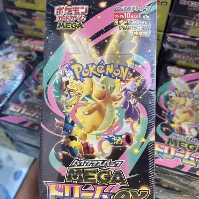 【en-stock】-jeu-de-cartes-a-collectionner-pokemon-m2a-mega-dream-ex-boite-scellee-japonaise-cartes-gengar-mega-evolution-joli-cadeau-d'anniversaire-jouets