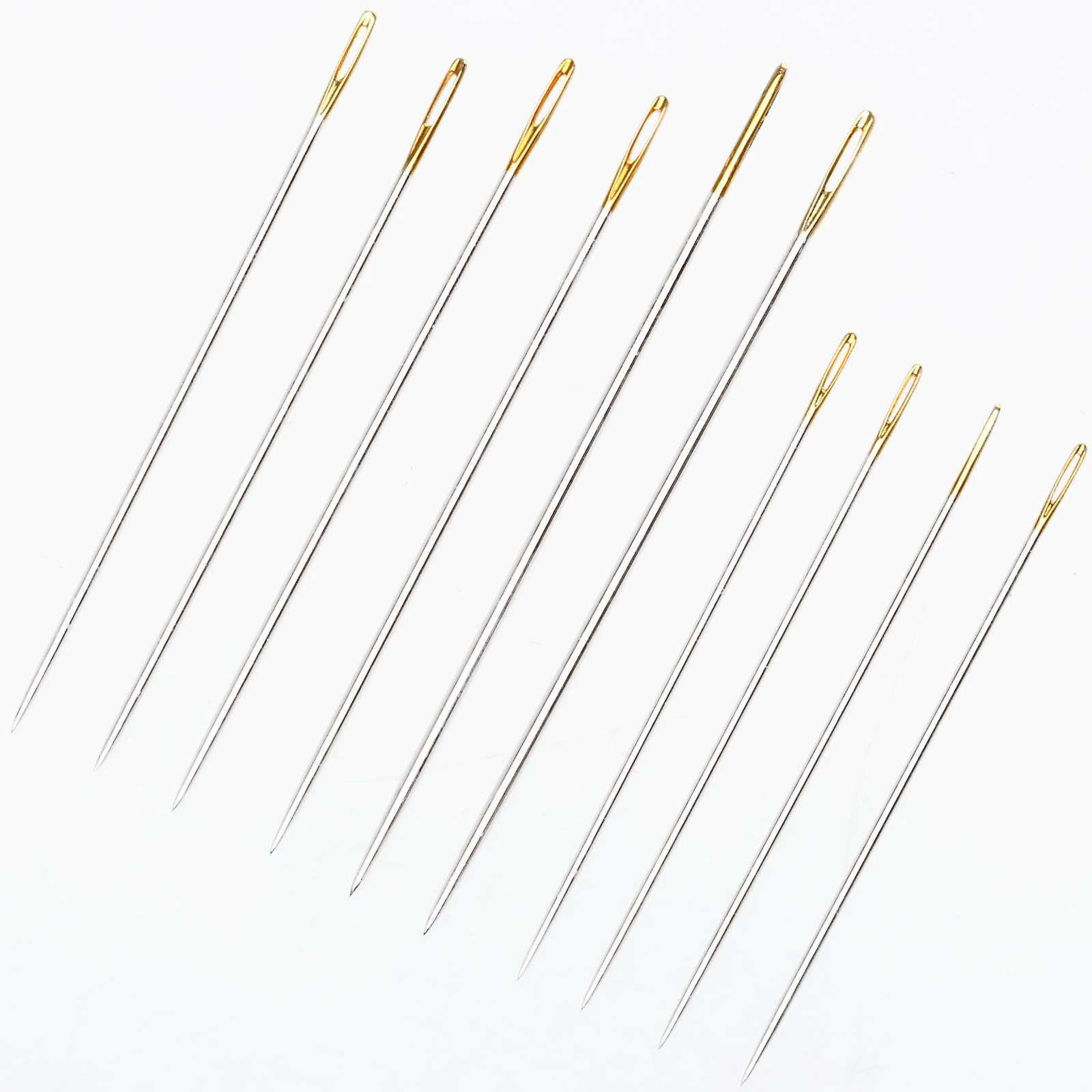 

10 Pcs/set Needle Hand Household Sewing Stainless Steel Sewing Needles Threading Apparel Sewing