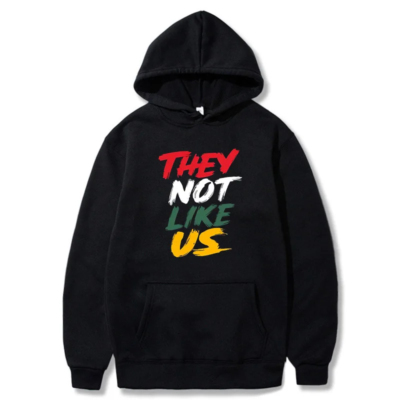 2025, lässiger Herrenpullover – They Don't Like The Letter Patterns – Streetwear-Hoodie-Trendmode – Neu in Hoodies und Sweatshirts