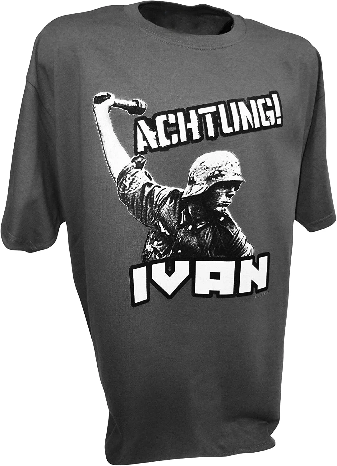 Summer Cotton Short Sleeve O-Neck Mens T Shirt New S-5xl WW2 Achtung Ivan German Wehrmacht Army Soldier Infantry TShirt harajuku