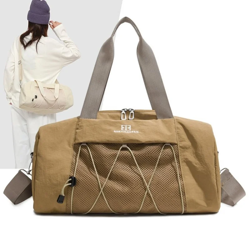 

Вместительная дорожная сумка для женщин, легкая ручная кладь для коротких поездок и командировок.