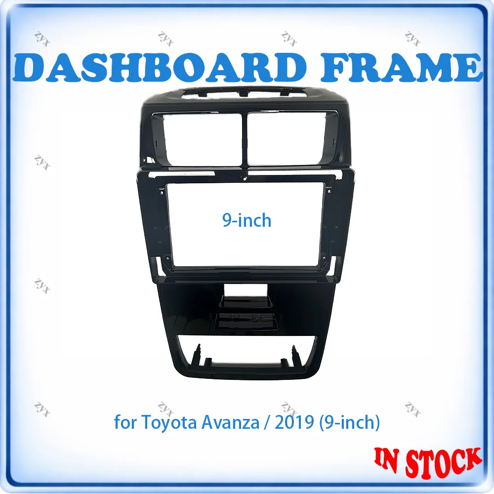 

Рамка для автомагнитолы Toyota Daihatsu Avanza 2019, 9-дюймовая панель стереосистемы с декодером Canbus и проводкой