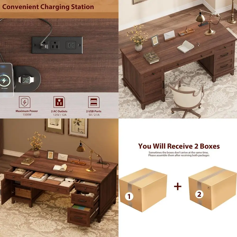 Executive Desk With…