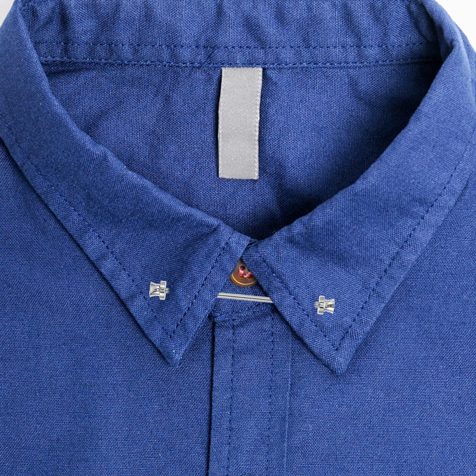 

2pcs Collar Pin For Men Alloy Shirt Collar Stays Tie Pin Clasp Suit Accessories Necktie Pins Mens Dress Stay