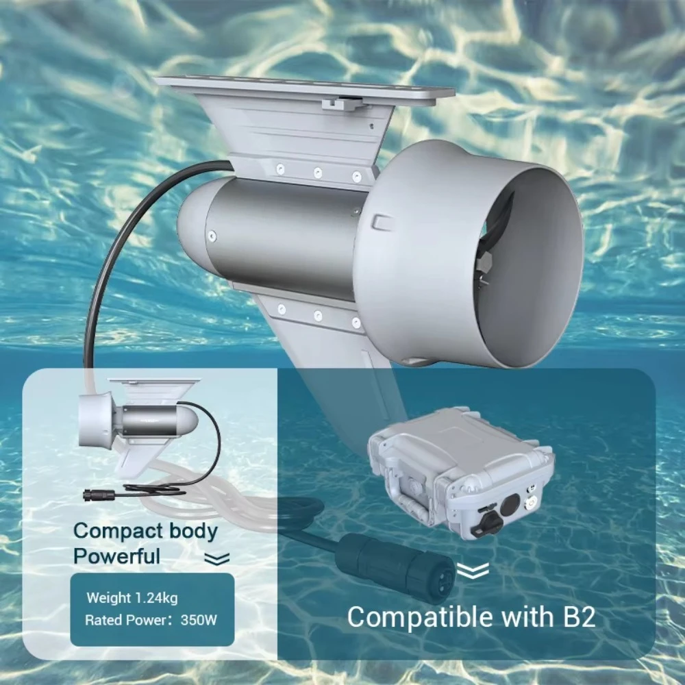 IFungoo Y03 Przenośny Elektryczny System Napędowy Morski z Wirnikiem 18,4 lb + Bateria B2