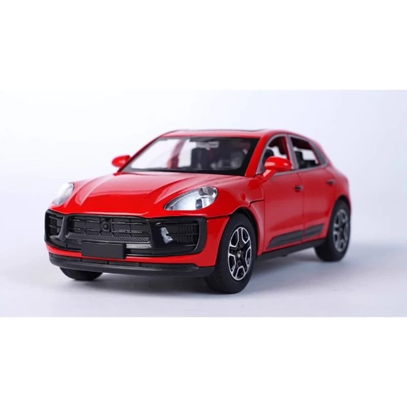 Diecast 1:32 Scale Macan SUV Alloy Car Model Finished Product Simulation Toy Collection Gift Static Model Display