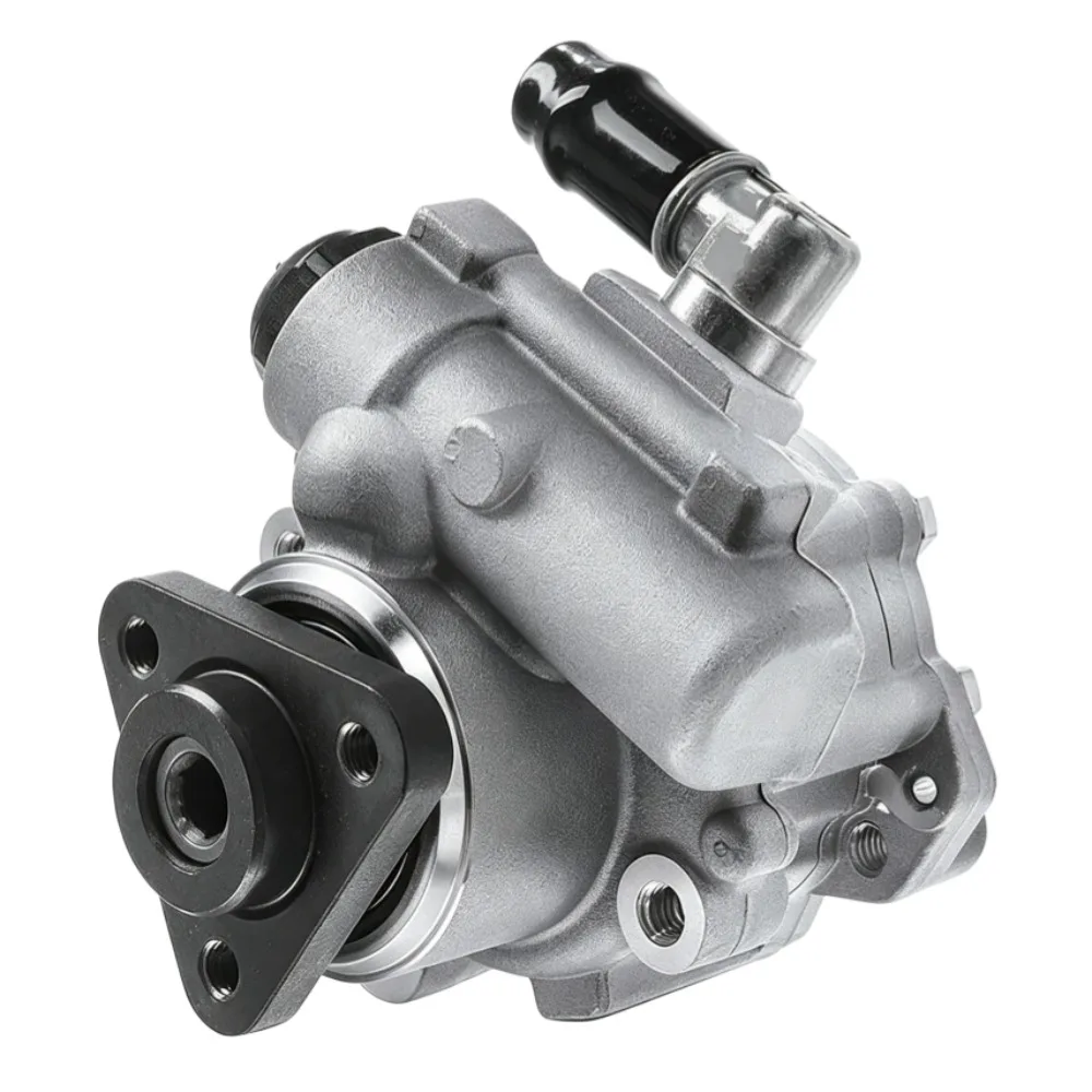 Power Steering Pump Hydraulic Steering Without Pulleys For A6 4F2 C6 B5 4FH 4F5 2.7L-3.0L 2004-2011 Diesel Replace# 4F0145155A