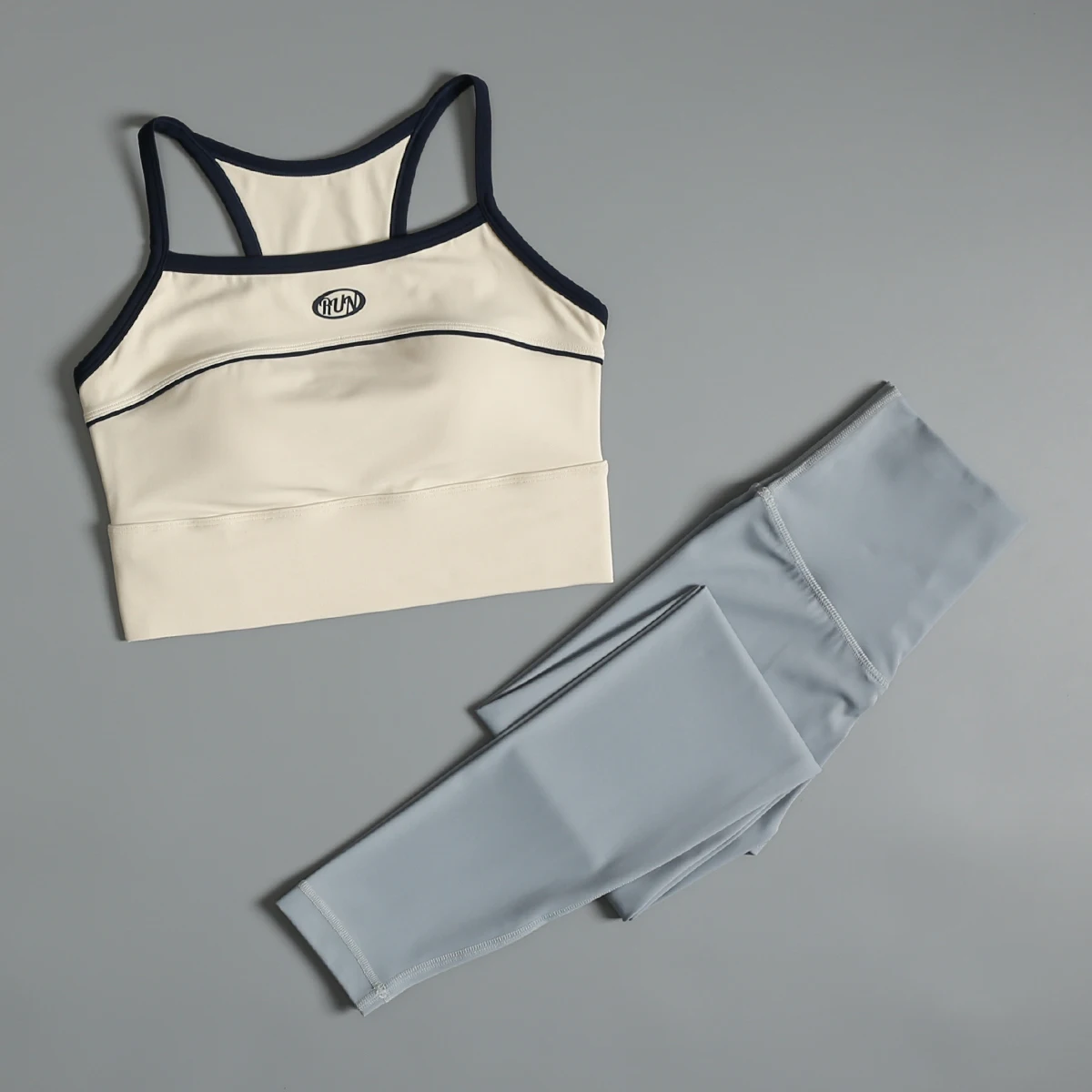 

Yoga suit women's summer fashion new style running beautiful back gathering bra vest gym training sportswear