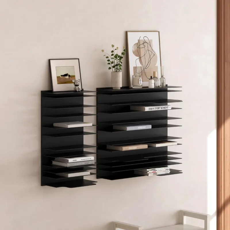 

Bookshelf Wall Shelf Wall Hanging Invisible Bookshelf Wall Hanging Magazine Storage Shelf Simple Bookcase