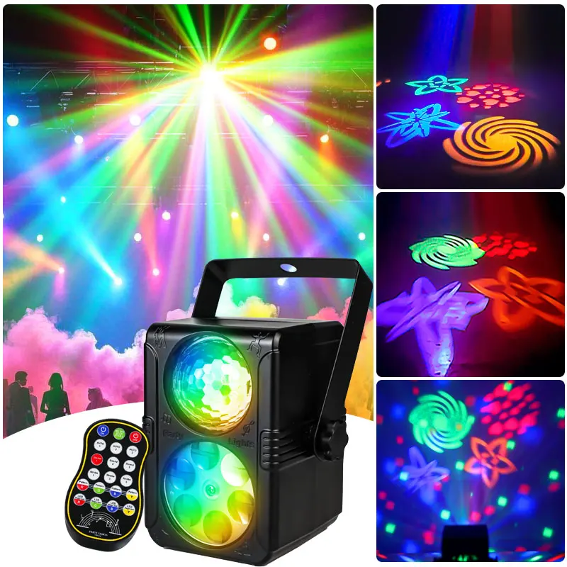 15W Mini Honeycomb Disco Ball Light Family Birthday Bar Children's Room Wedding Card OK Party Banquet Decoration Light